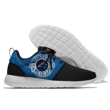 Men and women NFL Carolina Panthers Roshe style Lightweight Running shoes (6)