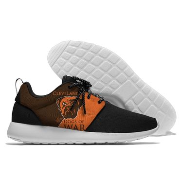 Men and women NFL Cleveland Browns Roshe style Lightweight Running shoes 1