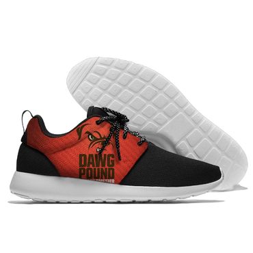 Men and women NFL Cleveland Browns Roshe style Lightweight Running shoes 3