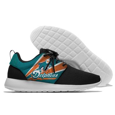 Men and women NFL Miami Dolphins Roshe style Lightweight Running shoes (3)
