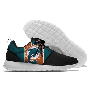 Men and women NFL Miami Dolphins Roshe style Lightweight Running shoes (4)