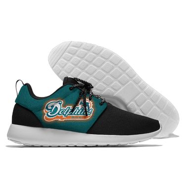 Men and women NFL Miami Dolphins Roshe style Lightweight Running shoes (6)