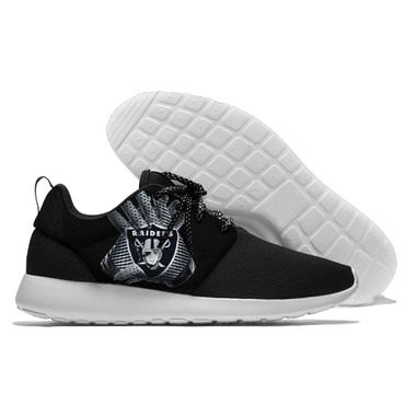 Men and women NFL Oakland Raiders Roshe style Lightweight Running shoes (3)