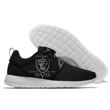 Men and women NFL Oakland Raiders Roshe style Lightweight Running shoes (4)