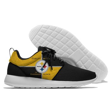 Men and women NFL Pittsburgh Steelers Roshe style Lightweight Running shoes (6)