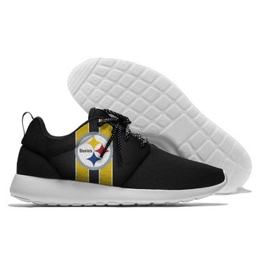 Men and women NFL Pittsburgh Steelers Roshe style Lightweight Running shoes 3