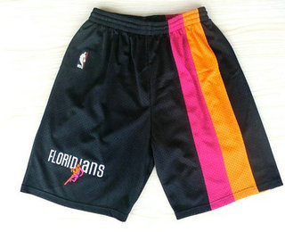 Miami Heat Black Floridians Rainbow Shorts