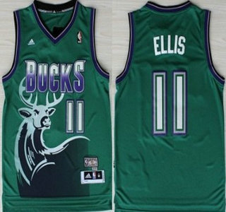Milwaukee Bucks 11 Monta Ellis Green 