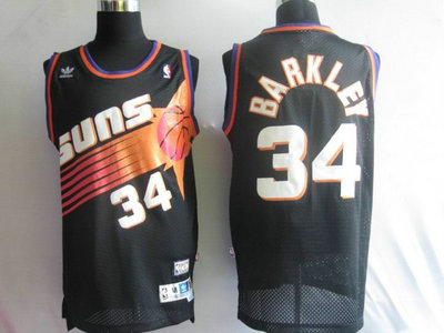 NBA Jerseys Phoenlx Suns 34 BARKLEY black