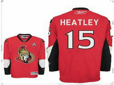 NHL Ottawa Senators 15 HEATLEY Red Jerseys