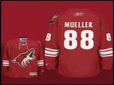 NHL Phoenix Coyotes 88 MUELLER Red Jersey