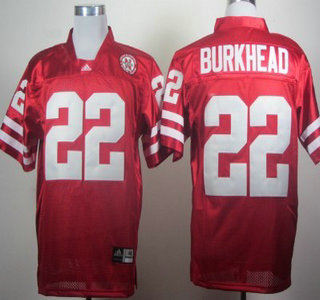 Nebraska Cornhuskers #22 Rex Burkhead Red Jersey