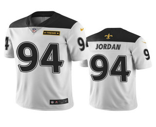New Orleans Saints #94 Cameron Jordan White Nike City Edition Jersey - Men