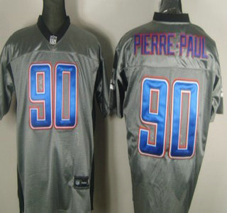New York Giants #90 Jason Pierre-Paul Gray Jersey