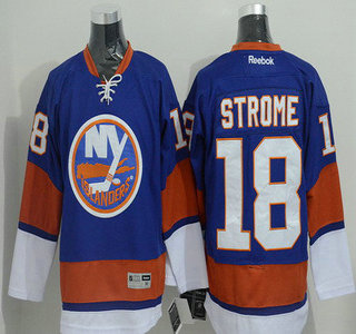 New York Islanders #18 Ryan Strome Light Blue Jersey