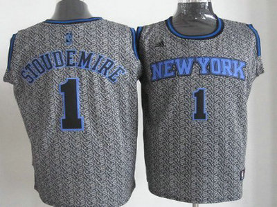 New York Knicks 1 Amare Stoudemire 2012 Static Fashion Jersey