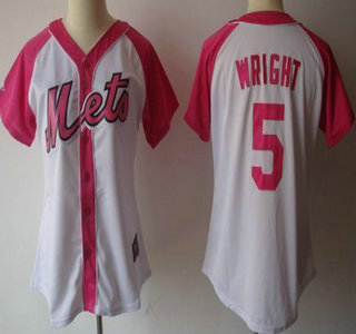 New York Mets #5 David Wright 2012 Fashion Womens Jersey