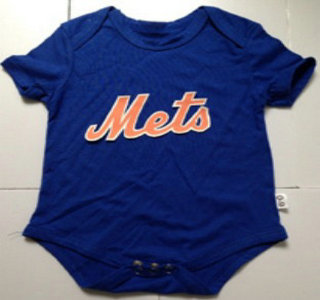 New York Mets Blue Newborns Jersey