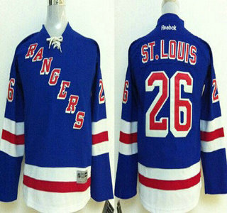 New York Rangers #26 Martin St. Louis Light Blue Kids Jersey