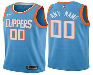 Nike Clippers Blue NBA Swingman City Edition Custom Jersey