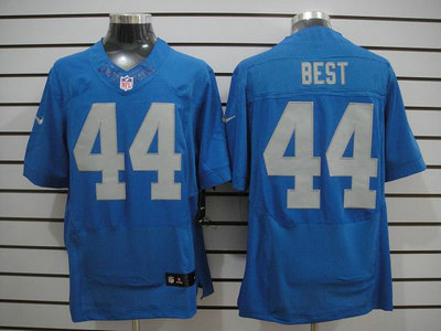 Nike Detroit Lions 44 Jahvid Best Navy Blue 2012 Nike NFL Elite Jerseys