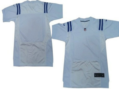 Nike Indianapolis Colts Blank White 2012 Nike NFL Elite Jersey