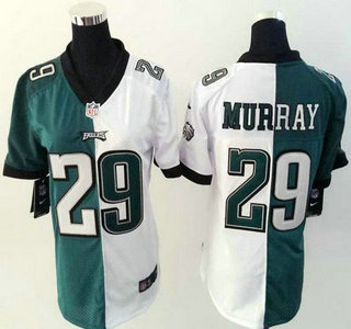 Nike Philadelphia Eagles #29 DeMarco Murray Dark Green With White Two Tone Womens Jersey