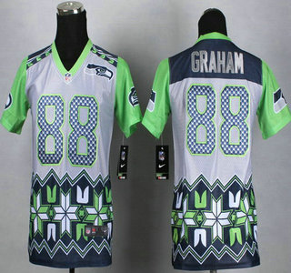 Nike Seattle Seahawks #88 Jimmy Graham 2015 Noble Fashion Kids Jersey