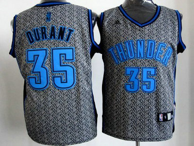 Oklahoma City Thunder 35 Kevin Durant 2012 Static Fashion Jersey
