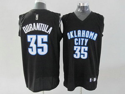 Oklahoma City Thunder 35 Kevin Durant jerseys black