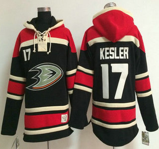 Old Time Hockey Anaheim Ducks #17 Ryan Kesler Black Hoody