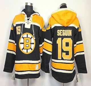 Old Time Hockey Boston Bruins #19 Tyler Seguin Black Hoody