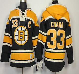 Old Time Hockey Boston Bruins #33 Zdeno Chara Black Hoody