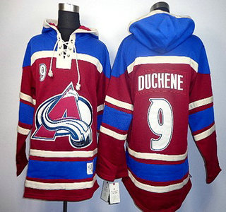 Old Time Hockey Colorado Avalanche #9 Matt Duchene Red Hoody