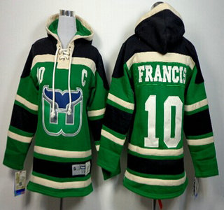 Old Time Hockey Hartford Whalers #10 Ron Francis Black Kids Hoody