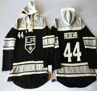 Old Time Hockey Los Angeles Kings #44 Robyn Regehr Black Hoody