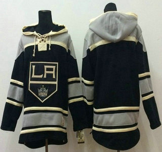 Old Time Hockey Los Angeles Kings Blank Black Hoody