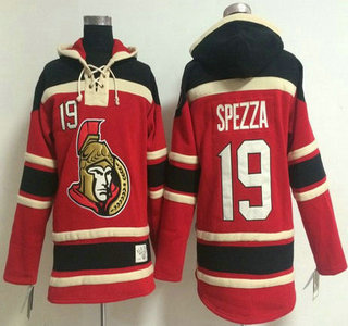 Old Time Hockey Ottawa Senators #19 Jason Spezza Red Hoody