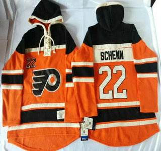 Old Time Hockey Philadelphia Flyers #22 Luke Schenn 2012 Winter Classic Orange Hoody