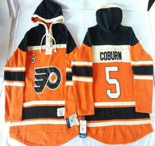 Old Time Hockey Philadelphia Flyers #5 Braydon Coburn 2012 Winter Classic Orange Hoody