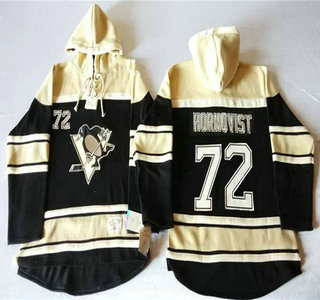 Old Time Hockey Pittsburgh Penguins #72 Patric Hornqvist Black Hoody