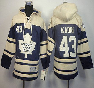 Old Time Hockey Toronto Maple Leafs #43 Nazem Kadri Navy Blue Kids Hoody