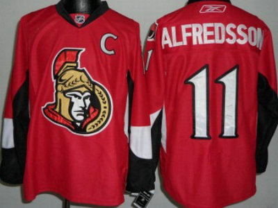 Ottawa Senators 11 Daniel Alfredsson Red Jersey