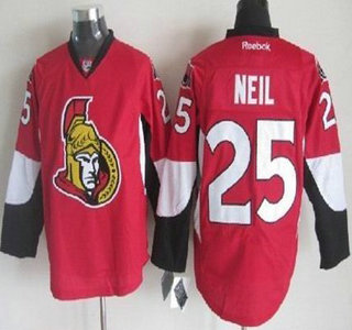 Ottawa Senators 25 Chris Neil Red Jersey