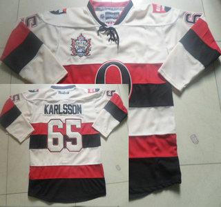 Ottawa Senators #65 Erik Karlsson 2014 Heritage Classic Cream Jersey