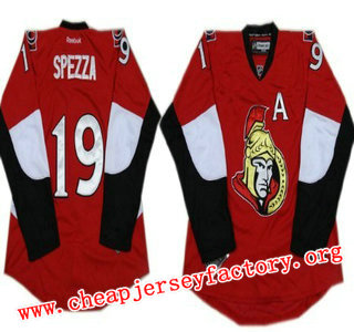 Ottawa Senators 19 Jason Spezza Red Jersey
