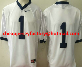 Penn State Nittany Lions #1 White Jersey