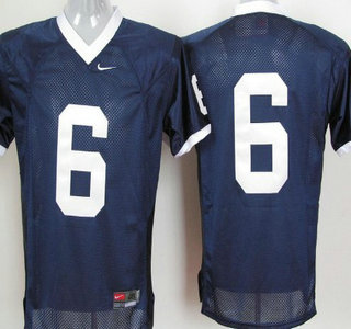 Penn State Nittany Lions #6 Navy Blue Jersey