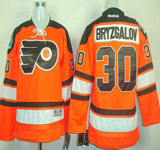 Philadelphia Flyers #30 Ilya Bryzgalov 2012 Winter Classic Orange Kids Jersey