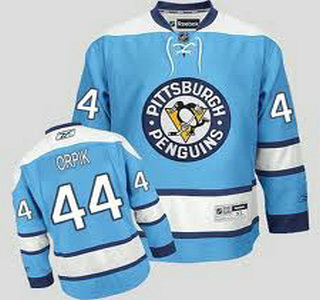 Pittsburgh Penguins 44 Brooks Orpik Light Blue Jersey